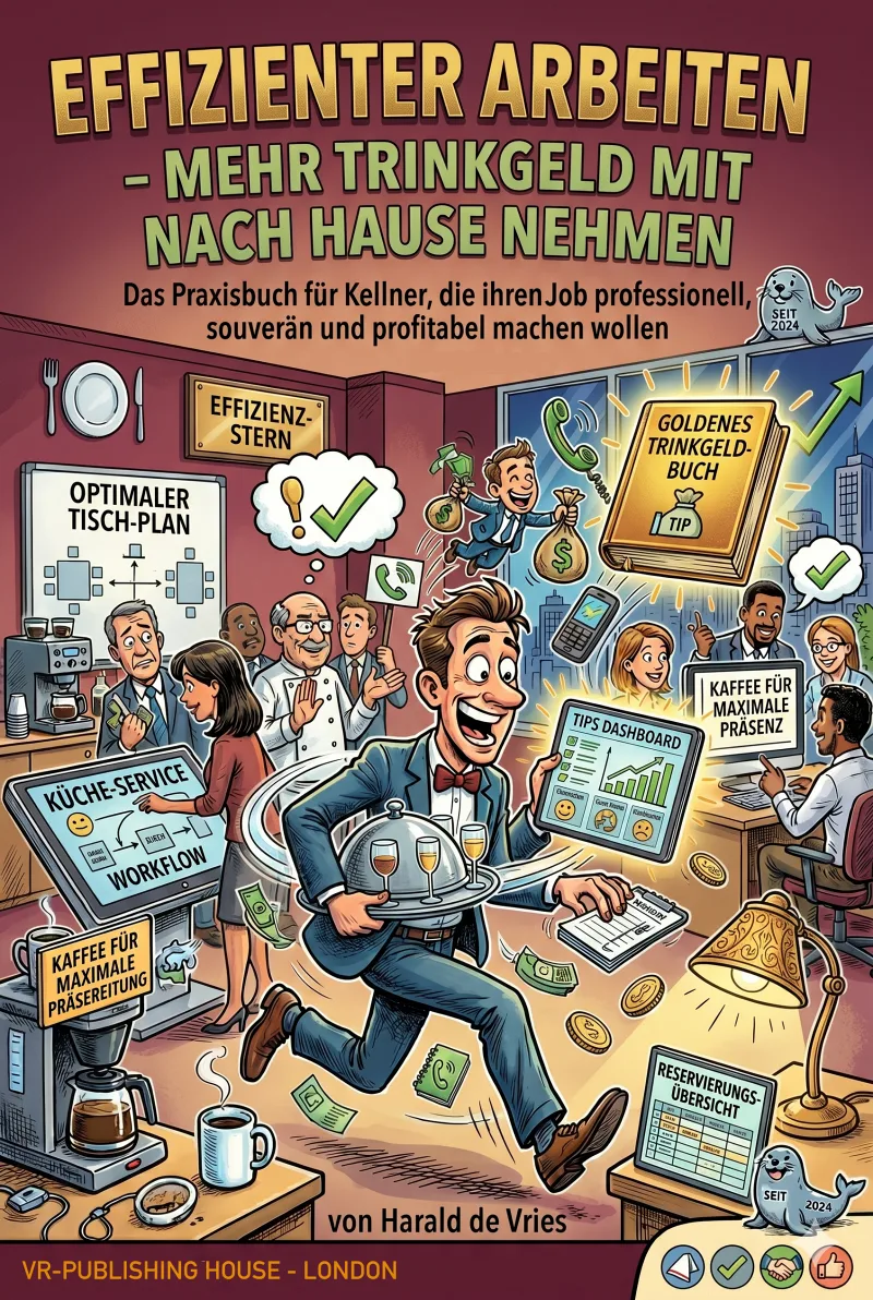 Cover: Effizienter arbeiten – mehr Trinkgeld mit nach Hause nehmen