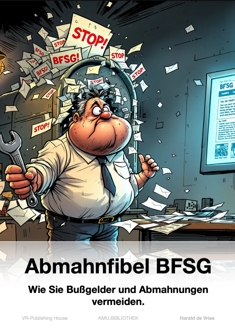 Cover: Abmahnfibel BFSG