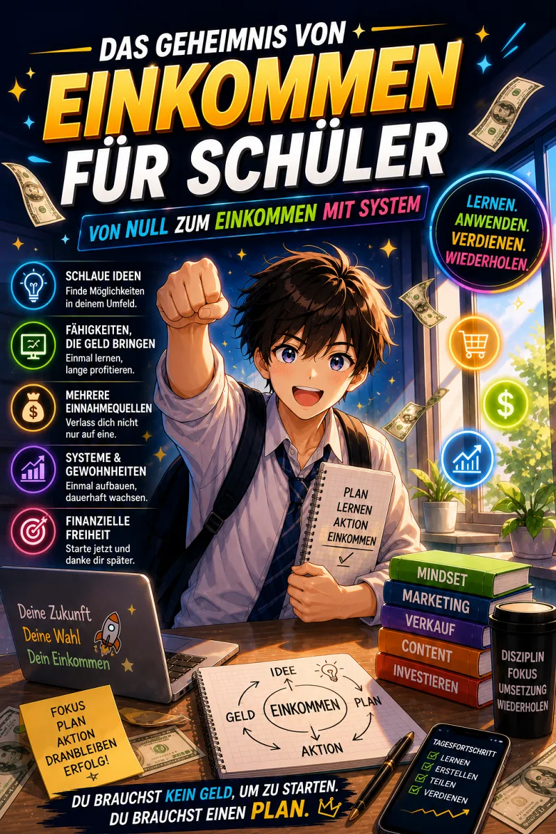 Cover: Geldquellen für Schüler